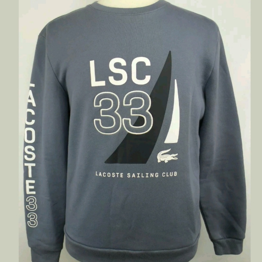 Lacoste Men's Sailing Club Fleece Sweater.